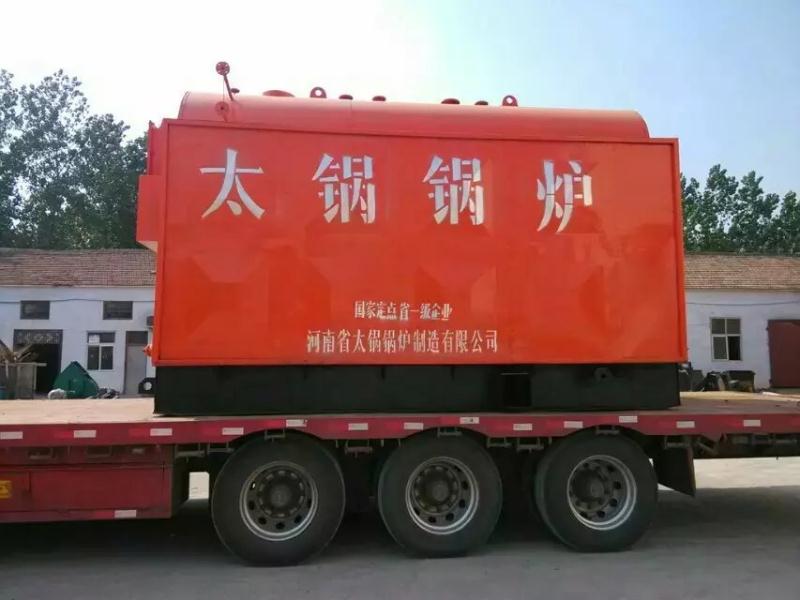 我司生物质锅炉准备发货